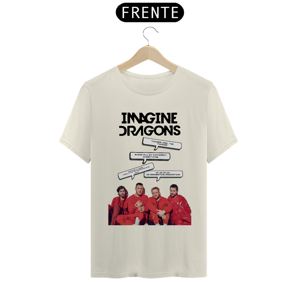 Nome do produto: Camisa Imagine Dragons Musicas PIMA