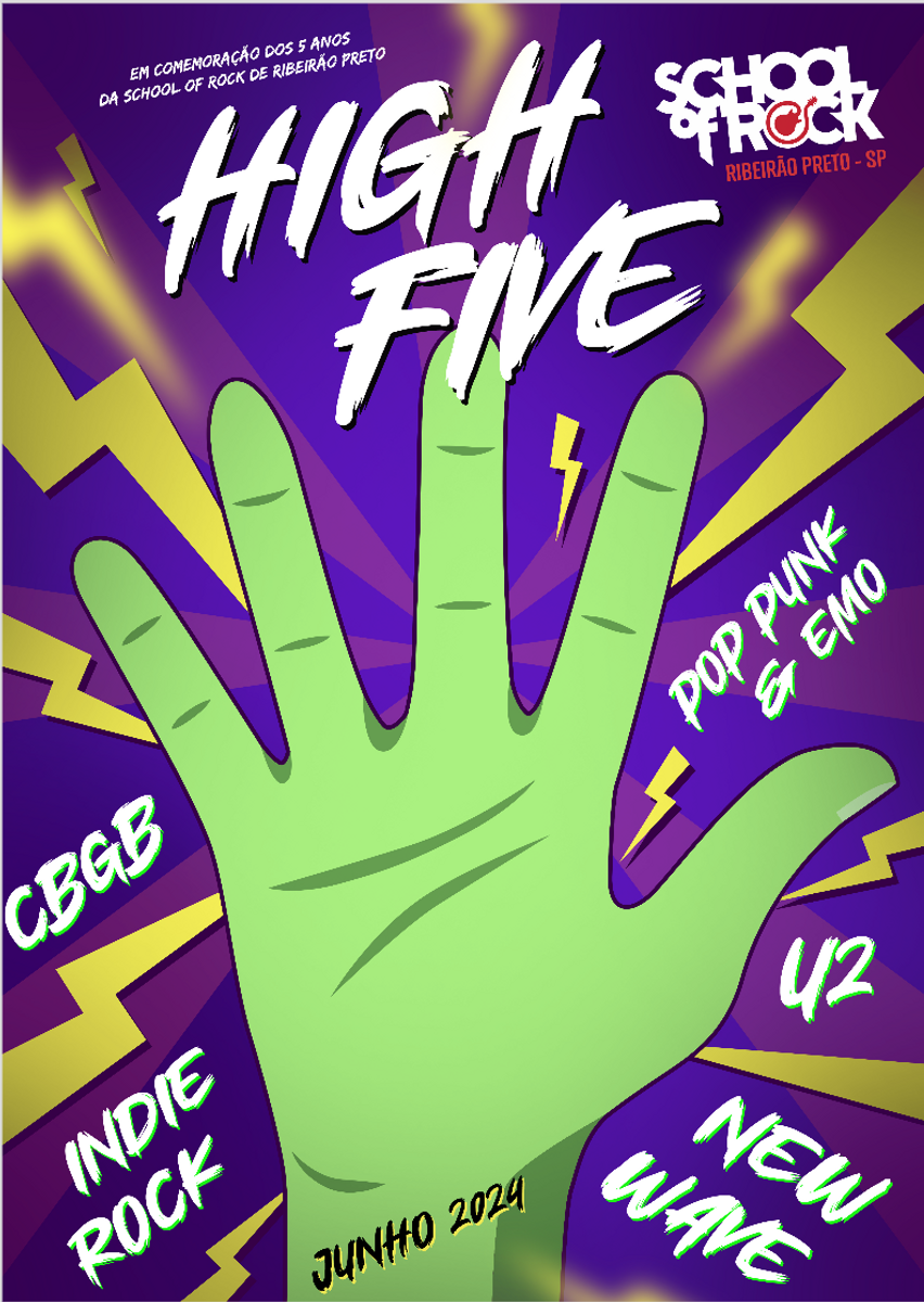 Nome do produto: Poster Hig Five