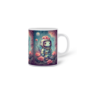 Nome do produtocute astronaut mug
