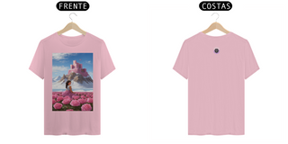 Nome do produtoRoses and a Pink Castle - Unissex T-Shirt