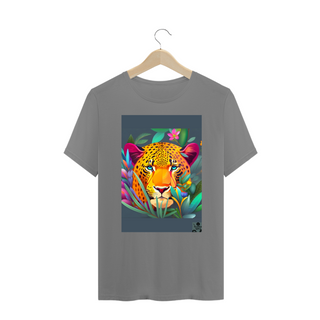 Nome do produtoCamisetas T - Shirt Plus Size - Coleção Face do Jaguar #02/04
