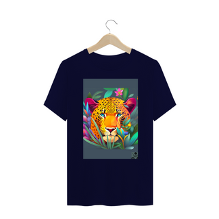 Nome do produtoCamisetas T - Shirt Plus Size - Coleção Face do Jaguar #02/04