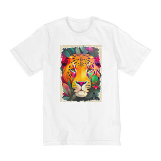 Nome do produtoCamiseta Quality Infantil (2 a 8) - Face do Jaguar