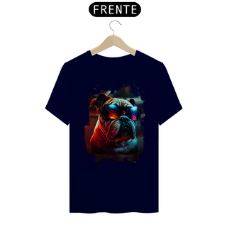 Nome do produtoCamiseta Masculina -Bulldog óculos escuros