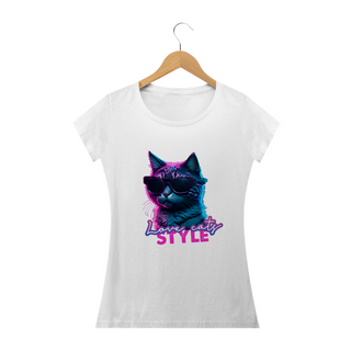 Nome do produtoCamiseta Feminina - Love Cats Style