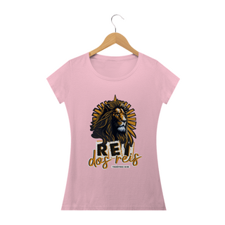 Nome do produtoCamiseta Feminina - Rei dos reis