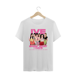 Nome do produtoCamiseta Plus Size 'IVE - SHOW WHAT I HAVE TOUR'