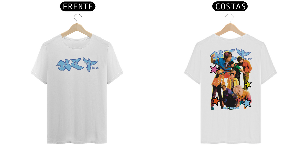 Nome do produto: Camiseta Frente e Costas \'NCT DREAM\'