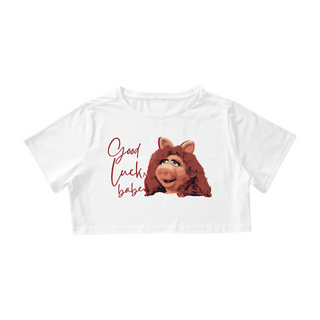 Nome do produtoCropped 'CHAPPELL ROAN - GOOD LUCK, BABE (MISS PIGGY)'