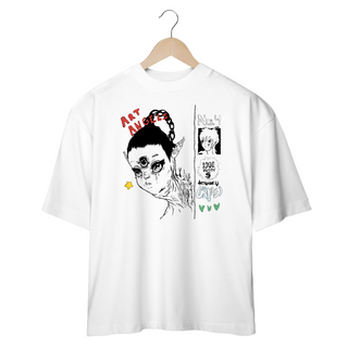 Nome do produtoCamiseta Oversized 'GRIMES - ART ANGELS'