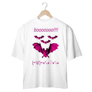 Nome do produtoCamiseta Oversized 'boo!!!'