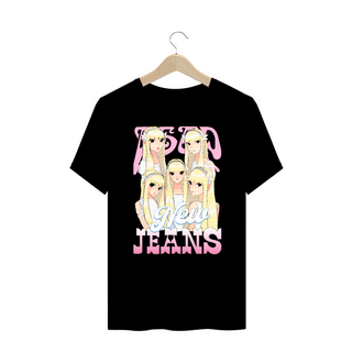 Nome do produtoCamiseta Plus Size 'NEWJEANS - ASAP (Versão Anime)'