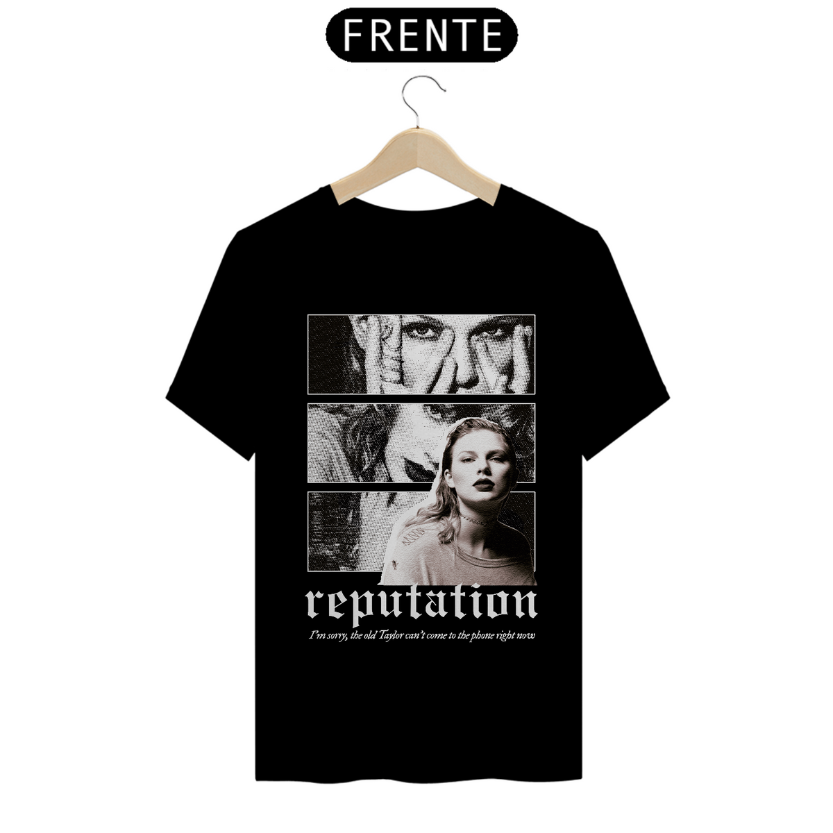 Nome do produto: Camiseta \'TAYLOR SWIFT - REPUTATION\'