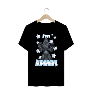 Camiseta Plus Size 'LOBISOMEM SUPERSHY'