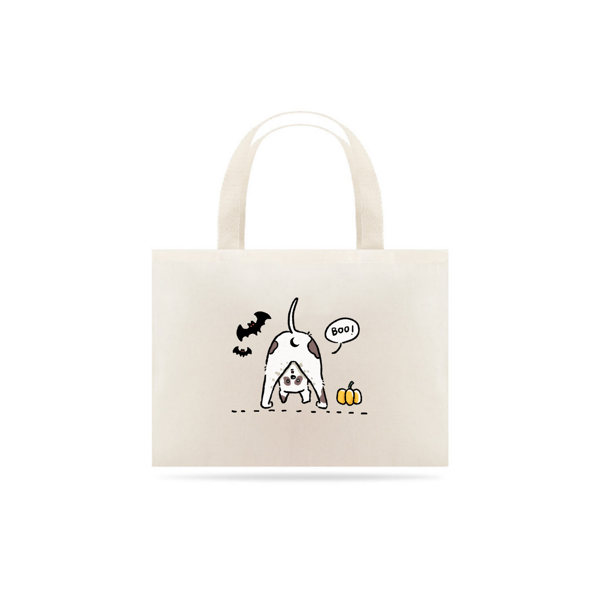 Nome do produto: ecobag - pumpkin dog (spooky)