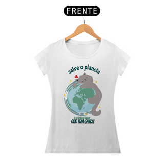 t-shirt (feminina) - salve o planeta
