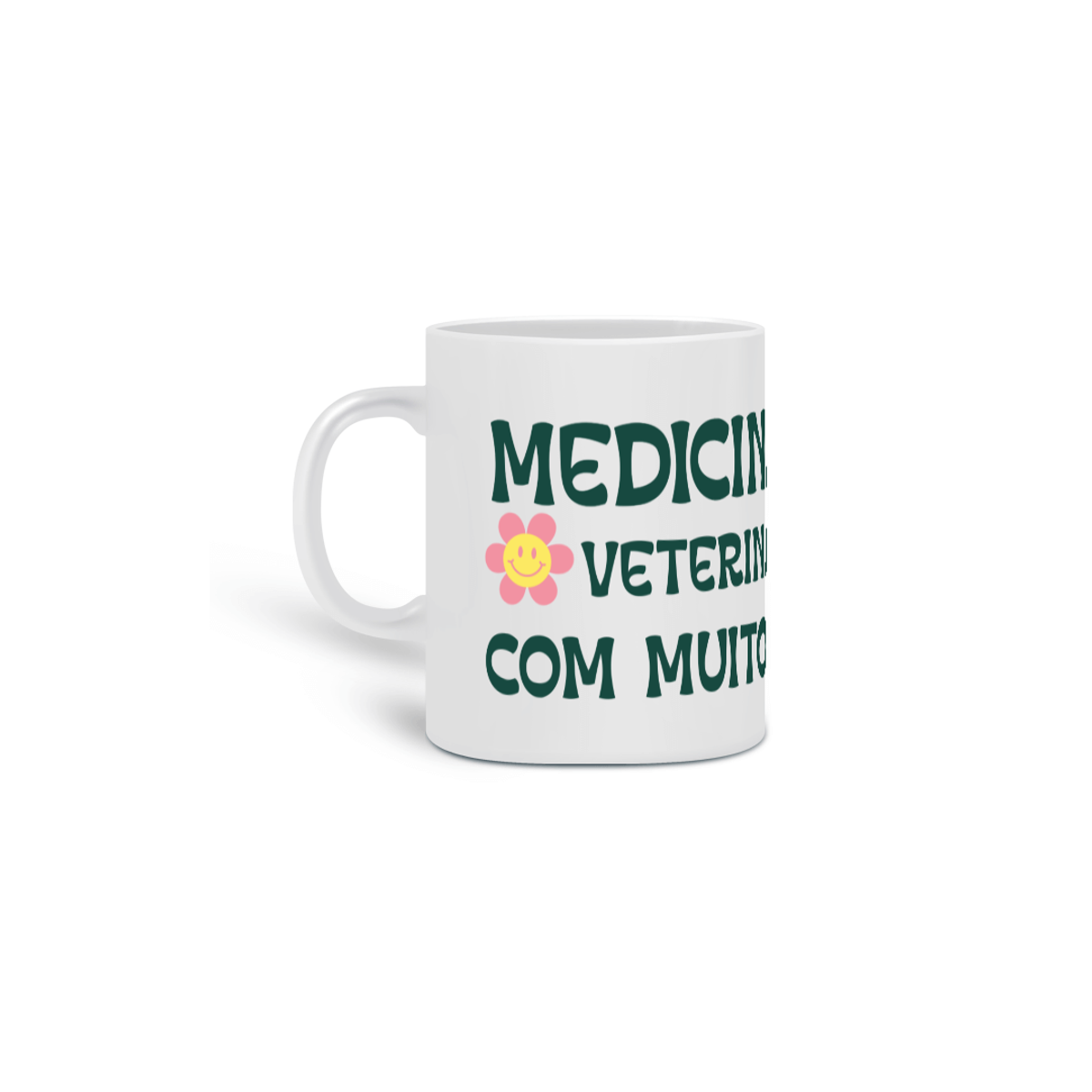 Nome do produto: caneca - vet com amor