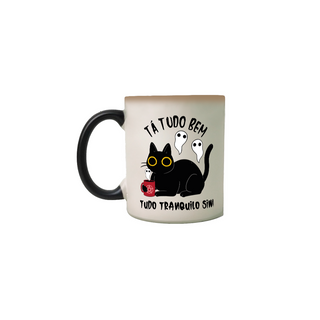 Nome do produtocaneca mágica - tudo tranquilo (spooky)