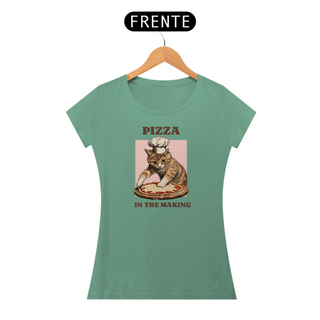 Nome do produtot-shirt feminina (estonada) felis pizzaiolo catus