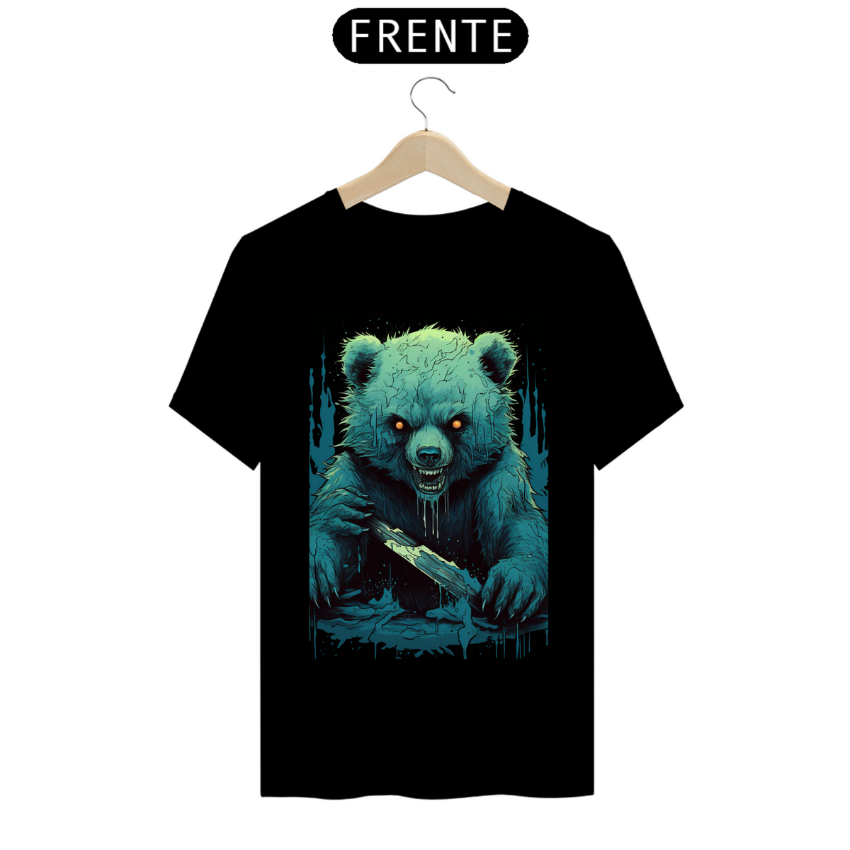 Nome do produto: Killer Bear T-Shirt