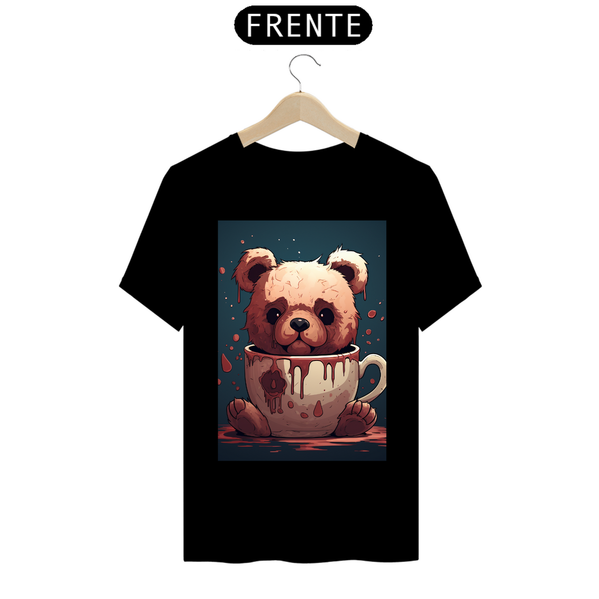 Nome do produto: Camisa Cute Crazy Bear