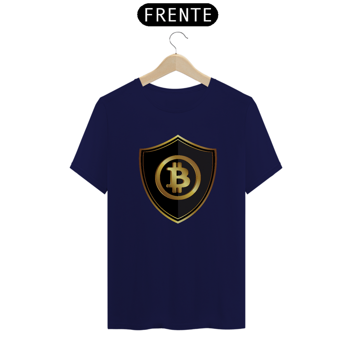 Nome do produto: T-shirt - Bitcoin Escudo