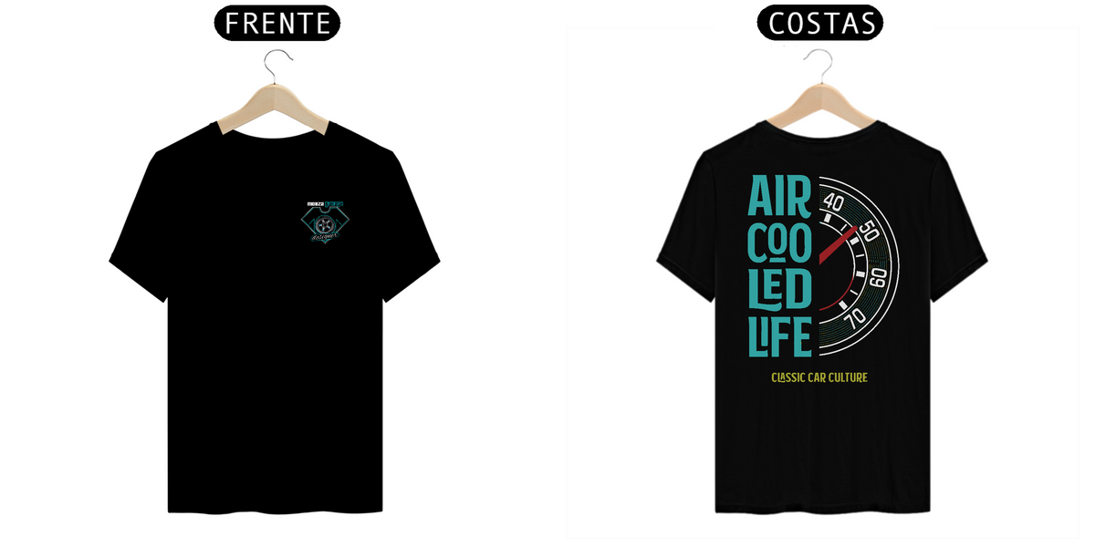 Nome do produto: camiseta air cooled life