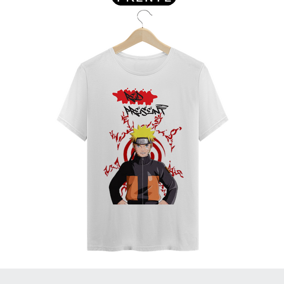 Camiseta Branca RedPresent Naruto