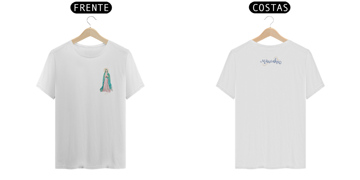Nome do produto: Camiseta Unissex - Mãezinha de Guadalupe #02