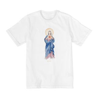 Camiseta Infantil - Mãezinha do Sagrado Coração