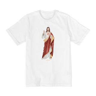 Nome do produtoCamiseta Infantil -  Sagrado Coração de Jesus 