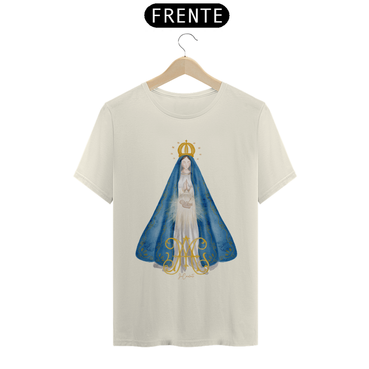 Nome do produto: Camiseta Unissex Pima - Maria Mater #01