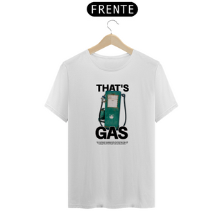 Camiseta Bomba de Gás Verde Retro Vintage Branca