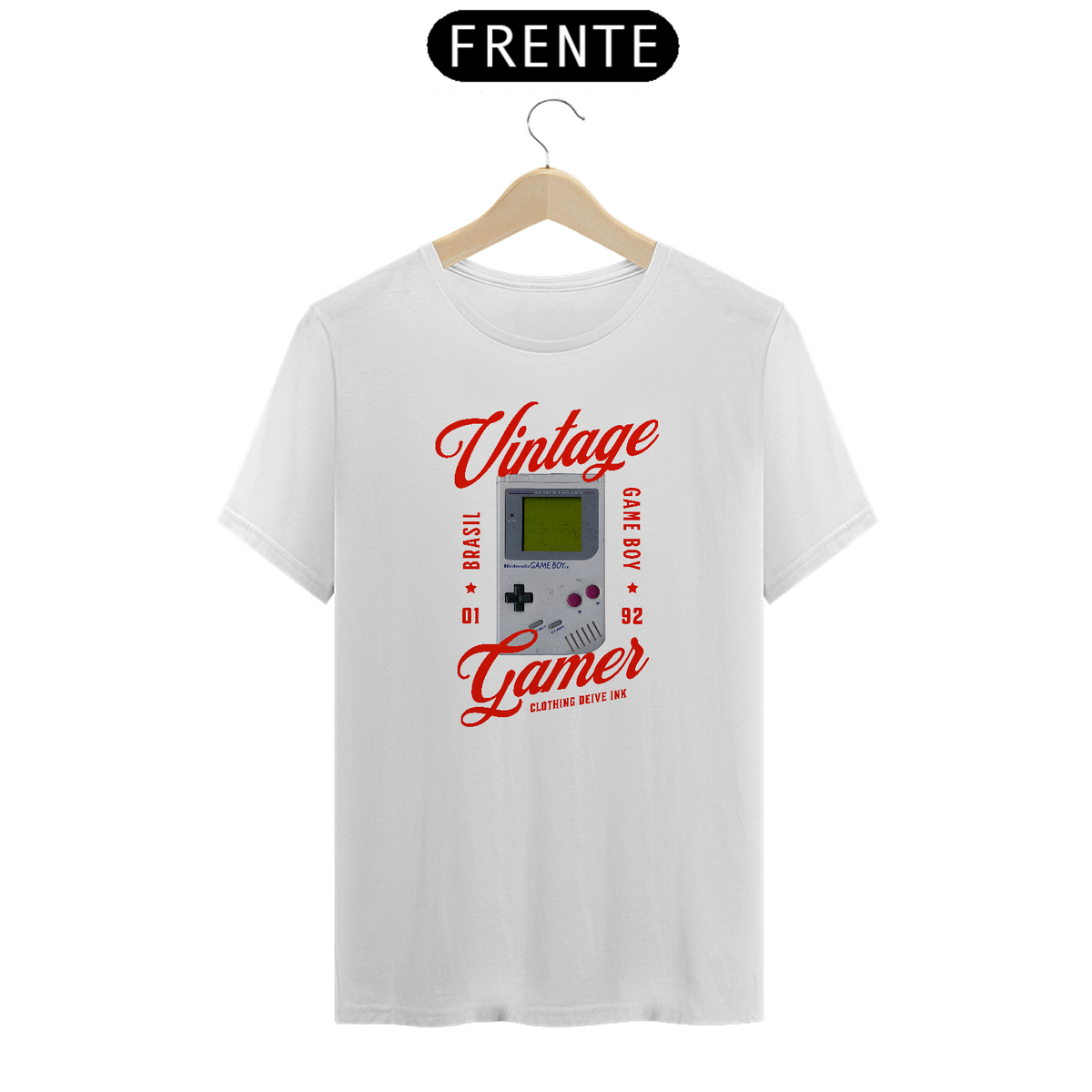 Nome do produto: Camiseta Game Boy Vintage