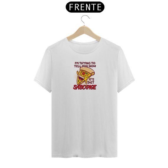 Camiseta Pizza Cartoon