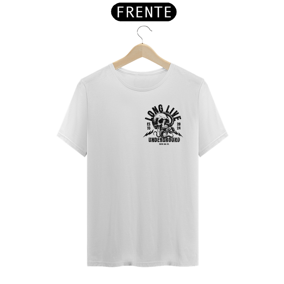 Nome do produto: Camiseta Long Live Streetwear