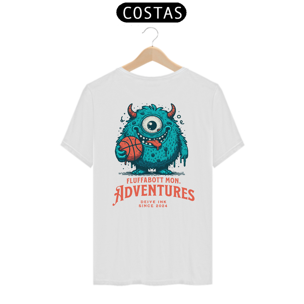 Nome do produto:  Camiseta Monster Style Basketball 
