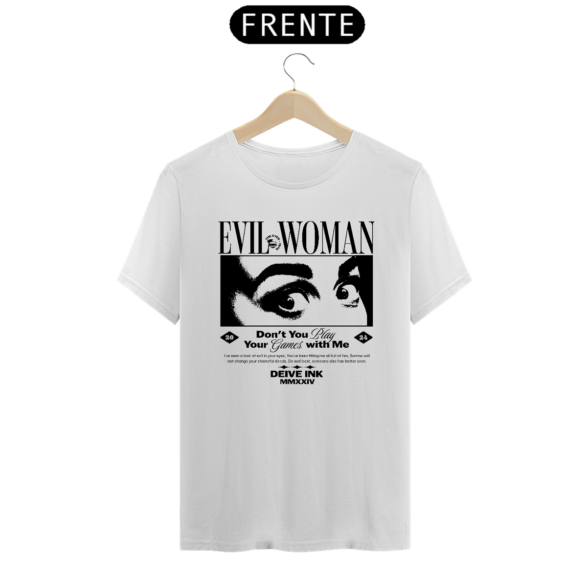 Nome do produto: Camiseta Evil Woman Streetwear