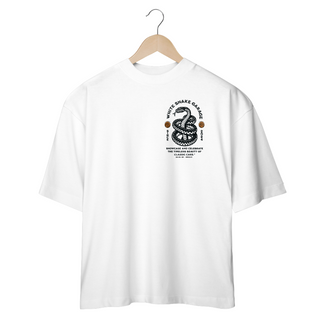 Camiseta Oversized White Snakes