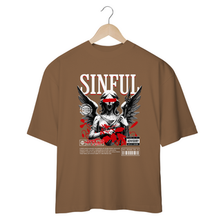 Nome do produtoCamiseta Oversized Sinful Angel