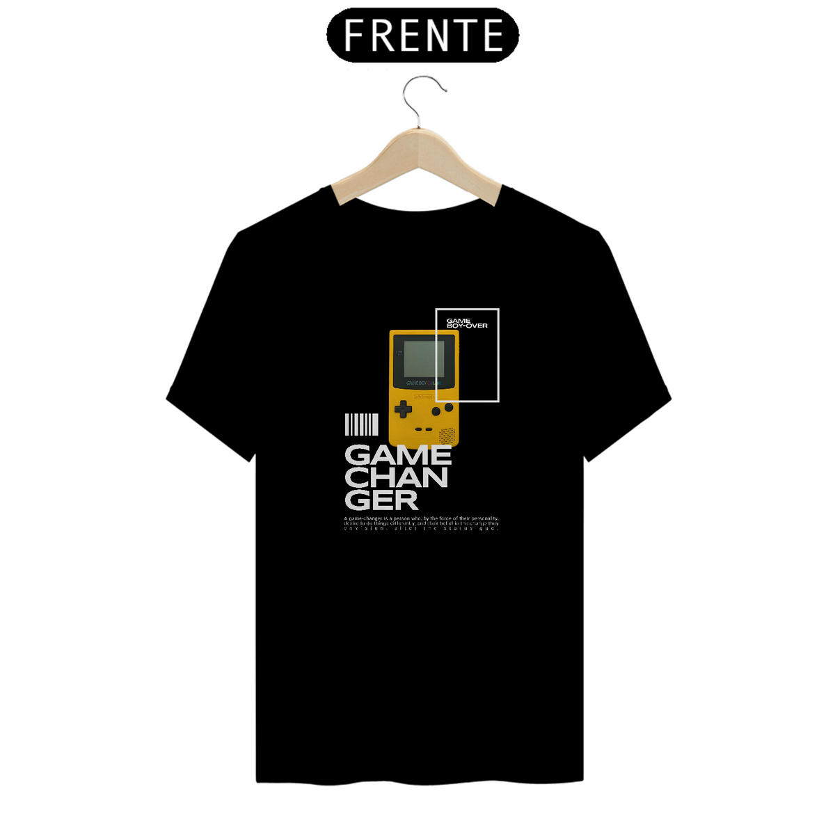 Nome do produto: Camiseta Game Boy Nostálgico