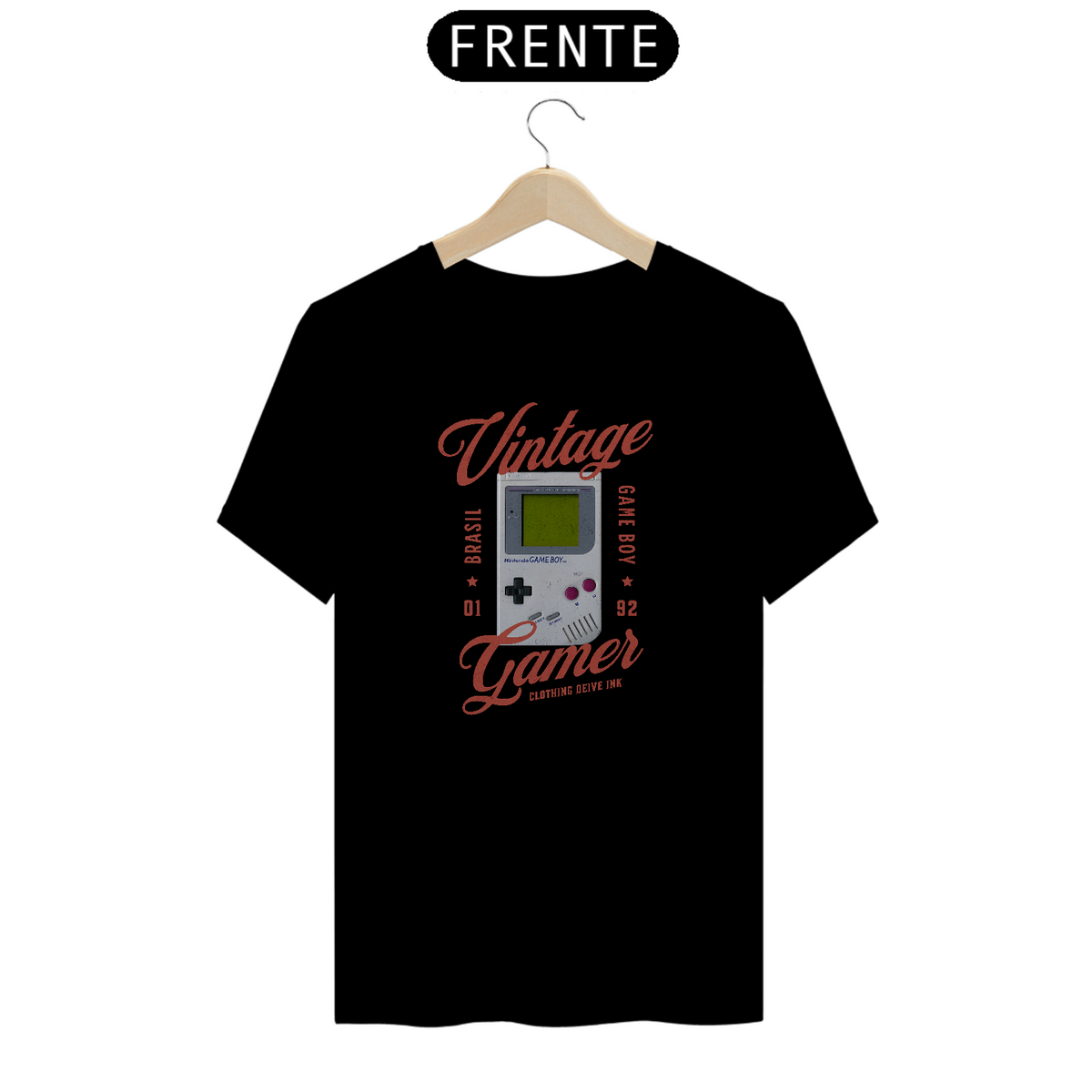 Nome do produto: Camiseta Game Boy Vintage