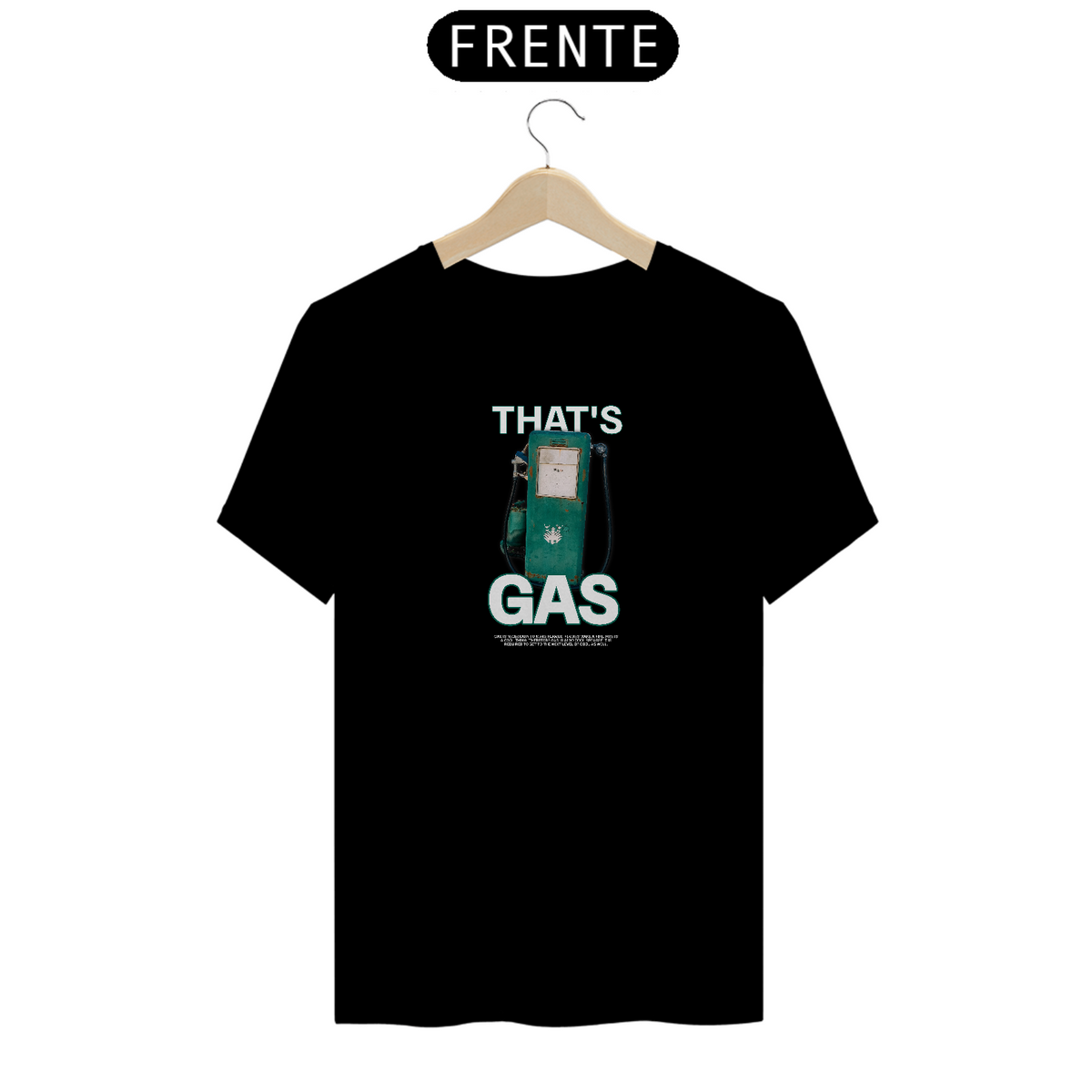 Nome do produto: Camiseta Bomba de Gás Verde Retro Vintage