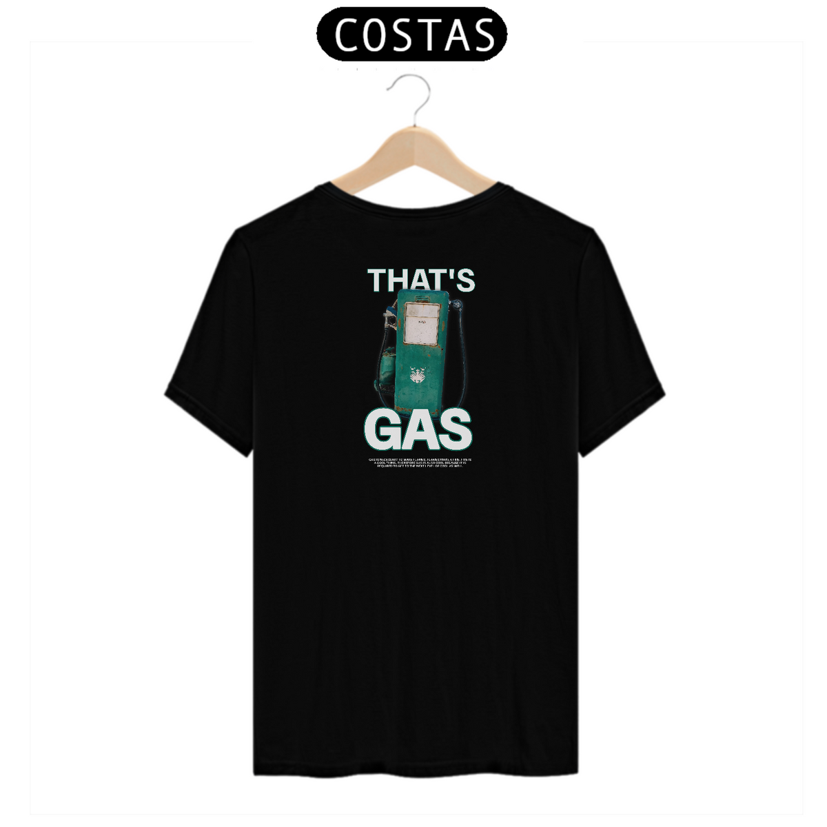 Nome do produto: Camiseta Bomba de Gasolina Retro