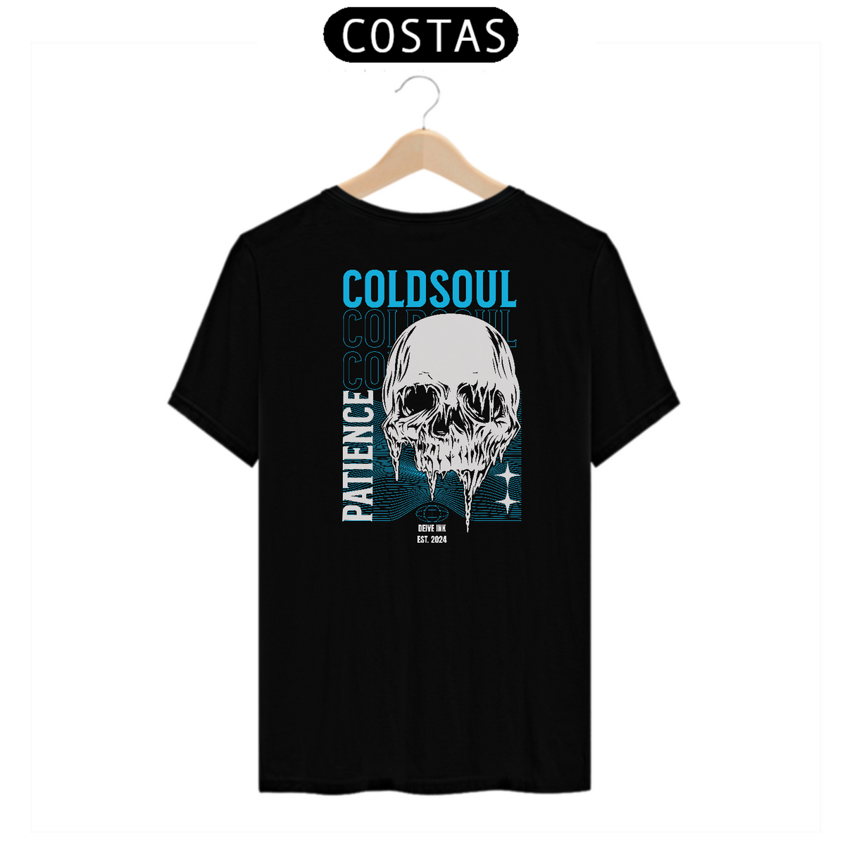 Nome do produto: Camiseta Caveira Skull