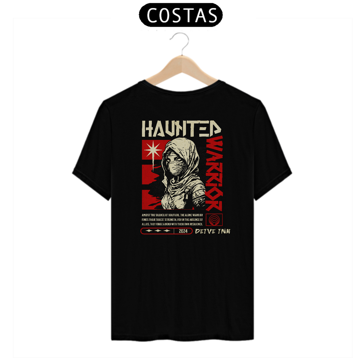 Nome do produto: Camiseta Haunted Warrior