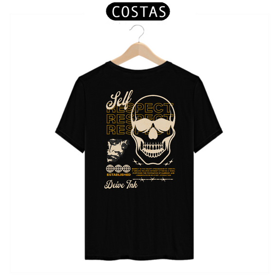 Camiseta Skull Respect