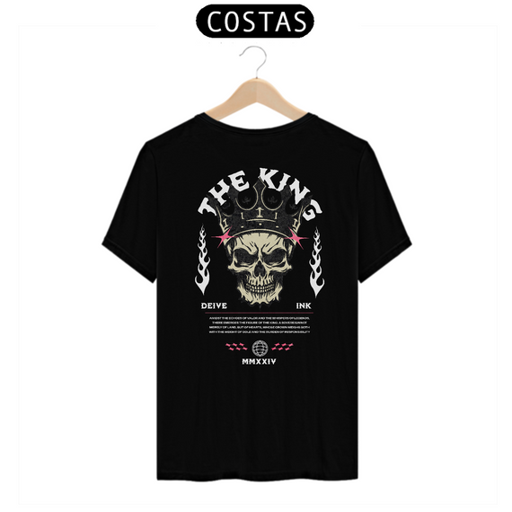 Camiseta Skull King Streetwear