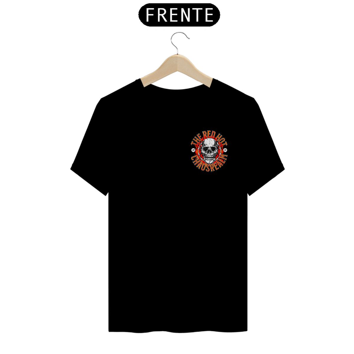Nome do produto: Camiseta Skull and Fire