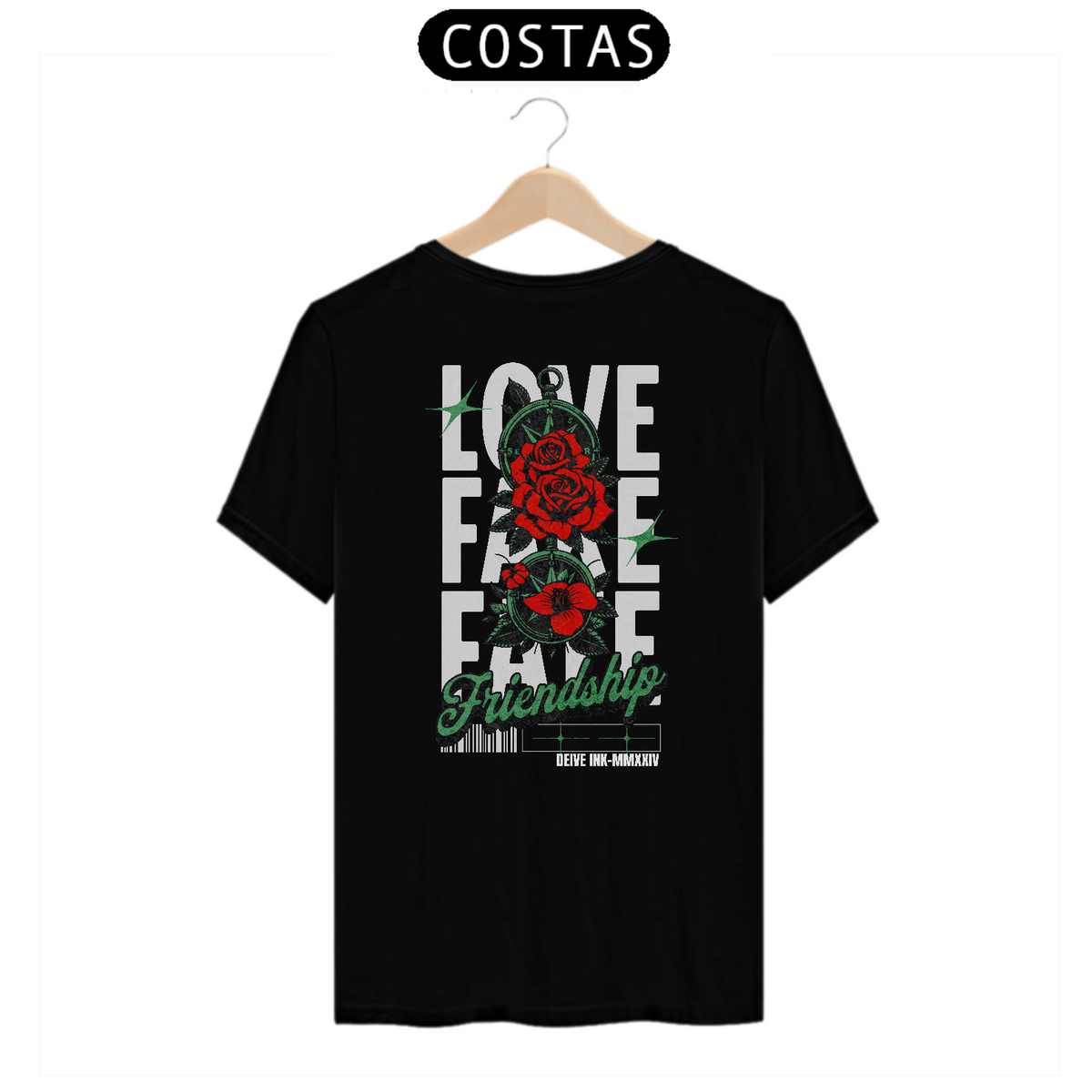 Nome do produto: Camiseta Love Friendship